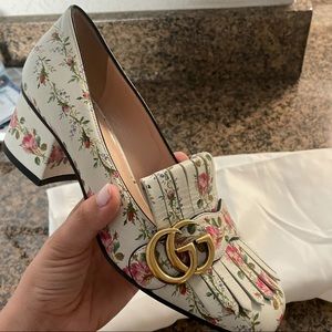 Gucci Floral Mules